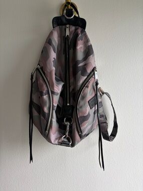 Rebecca Minkoff Gray Camo Backpack